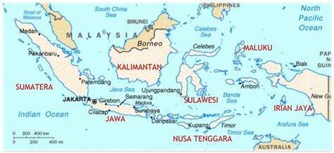Daftar Nama Pulau Utama Di Indonesia Beserta Letaknya Indoceania