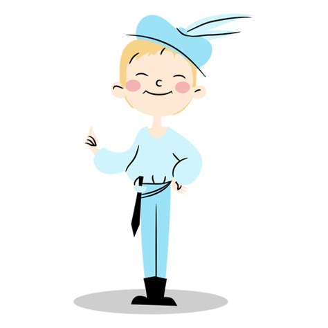 Cute Prince With Hat Transparent Png And Svg Vector File