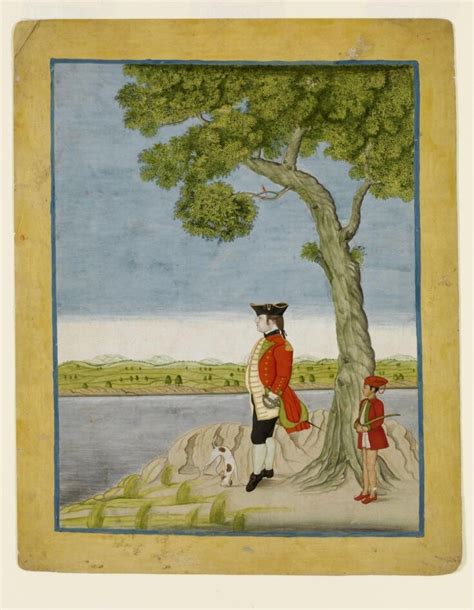 A Military Officer Of The East India Company Unknown V A Explore