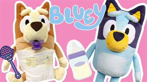 Bluey Baby Help Take Care Of Bluey Bluey And Bingo Toys Disney Jr