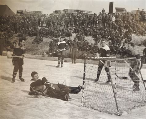 Herald Interview Canadian Veterans Reminisce On Hockey Games In Korean War