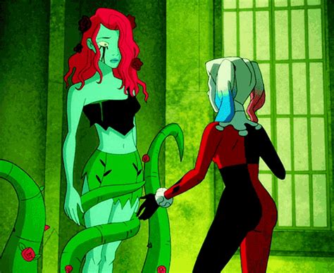 Harley Quinn Poison Ivy GIF Harley Quinn Poison Ivy DC Discover Share GIFs