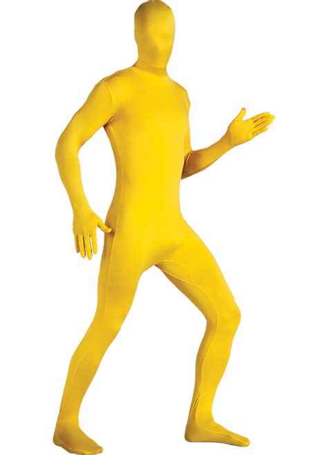 Yellow Morphsuit Costume For Adults Ubicaciondepersonascdmxgobmx