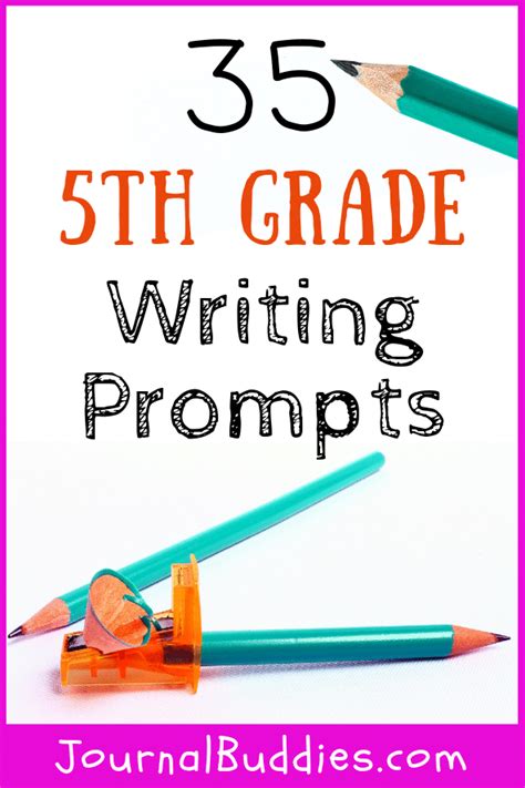 35 Writing Prompts For 5th Grade •