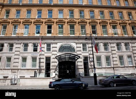 Corinthia Hotel Whitehall Place London Stock Photo Royalty Free