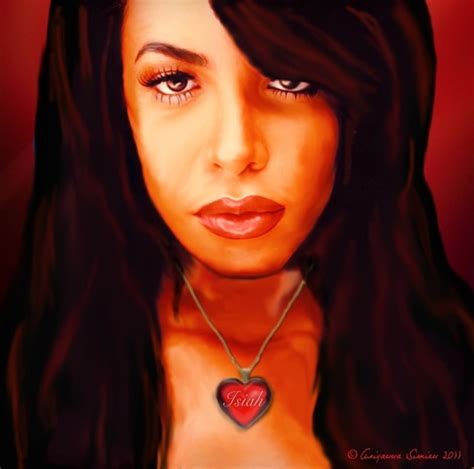 My Digital Painting Of Aaliyah Done For A Friend Aaliyah Art Psd