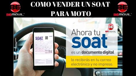 Como Vender Un Soat Para Moto En Bemovil Plataforma Multiproducto