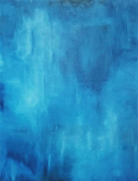Three Blue Water Painting By Lotta Yung Saatchi Art