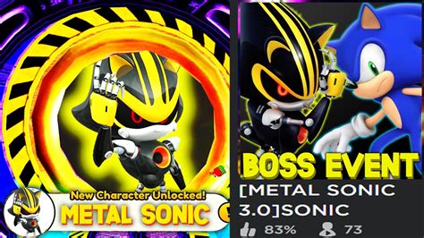I Unlocked Metal Sonic Event In Sonic Speed Simulator Roblox