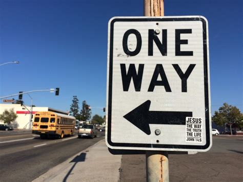 One Way Street Sign Free Stock Photo Public Domain Pictures