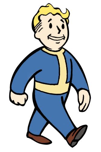 Fallout 3 Traditional Vault Boy By Officialkingdesigns On Deviantart
