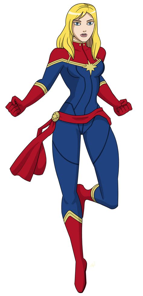 Captain Marvel By Jettmanas On Deviantart
