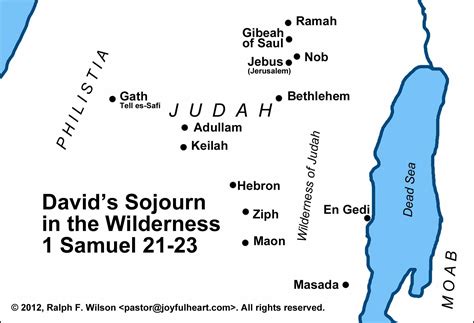 4 David Flees From Saul 1 Samuel 21 23 Life Of David Discipleship