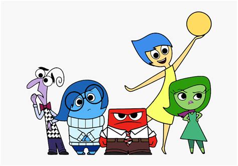 Inside Out Characters Drawing