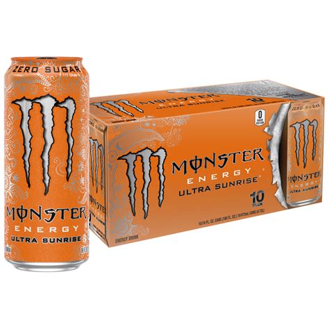 Monster Energy Ultra Sunrise 16 Oz Instacart
