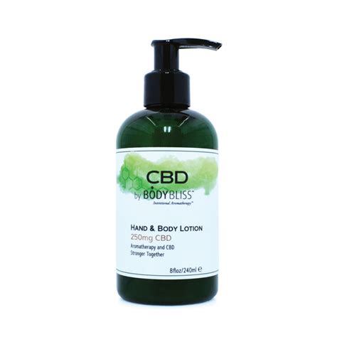 Cbd Hand And Body Lotion With 250 Mg Cbd Body Bliss Factory Direct