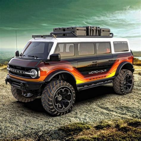 The Ford Bronco Overland Van Concept Is Tough To Look At