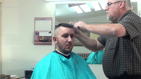 Flattop Hair Cut High Tight Shaved Sides Youtube