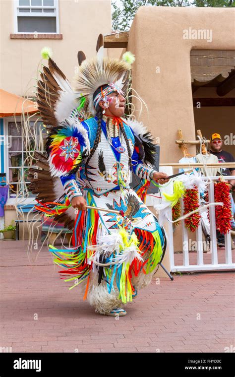 Santa Fe New Mexico Plaza Dancers Hi Res Stock Photography And Images