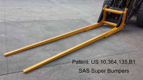 Front Loading Patented Super Bumpers In Auto Salvage Forklift