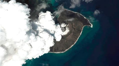 Tonga Volcano Eruption Satellite Images Show Extent Of Damage World