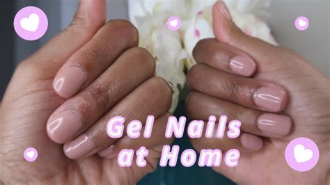 Do Your Own Gel Nails At Home Youtube