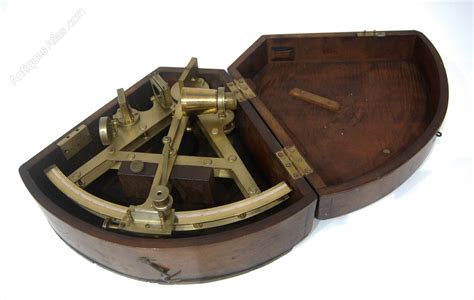 antiques atlas rare double framed sextant by bate of london