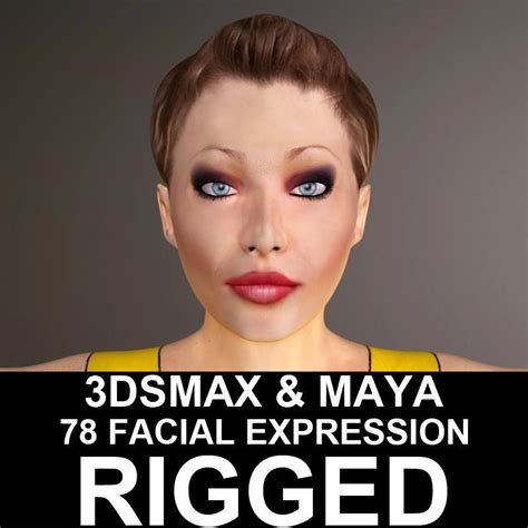 3d Asset Rigged Young Sexy Woman Cgtrader