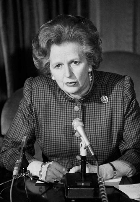 Margaret Thatcher The Iron Lady Bw Photo Lady