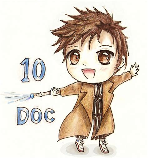 10th Doctor Who Chibi By Snoffi2012 On Deviantart