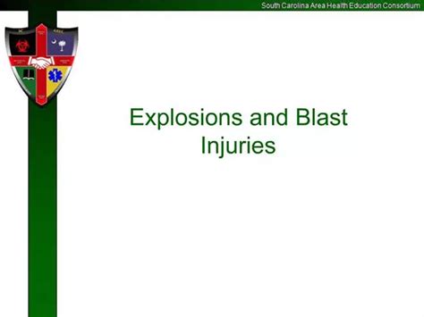 Ppt Explosions And Blast Injuries Powerpoint Presentation Free