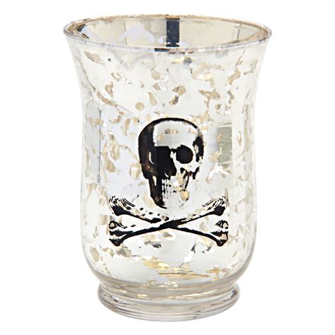 Candle Holder With Skull Silver 6 Candle Holders Gordmans Skull