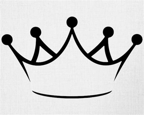 King Crown Svg Royal Crown Svg Queen Crown Svg Digital Etsy Canada