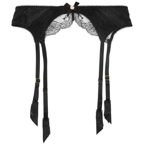 l agent by agent provocateur marsiela stretch satin and lace suspender 32 liked on