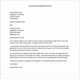 Images of Resignation Letter For Call Center