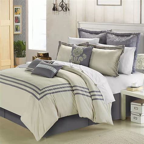 Chic Home Cosmo 8 Piece Comforter Set Bed Bath And Beyond