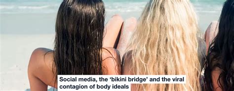 social media the ‘bikini bridge and the viral contagion of body ideals tagg