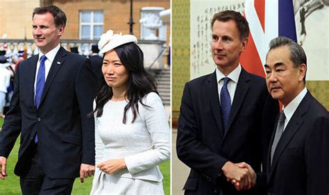 Jeremy Hunt Wife Who Is Lucia Guo What Was Japanese Chinese Gaffe