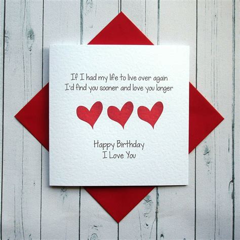 ~ elizabeth bowen birthdays are special occassions. Details about BIRTHDAY CARD WIFE HUSBAND GIRLFRIEND ...