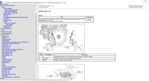 Ford Mustang Electrical Wiring Diagrams