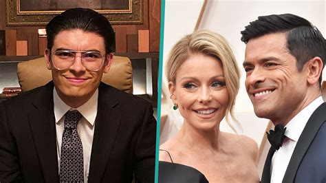 Watch Access Hollywood Interview Kelly Ripa And Mark Consuelos Son