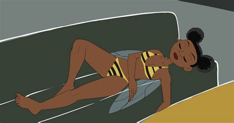 Rule 34 18titans 1girls Bumblebee Dc Bumblebee Color Panties Couch