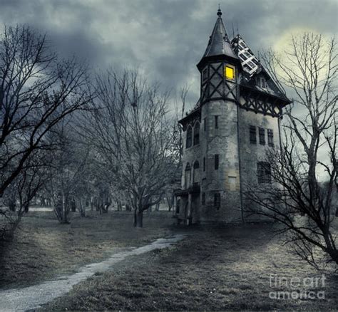 Haunted House Art Fine Art America