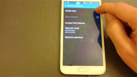 How To Turn Off Data On Samsung Galaxy S5