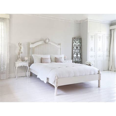 For the bedroom of your dreams. Provencal Column Upholstered Bed, French Bedroom Company