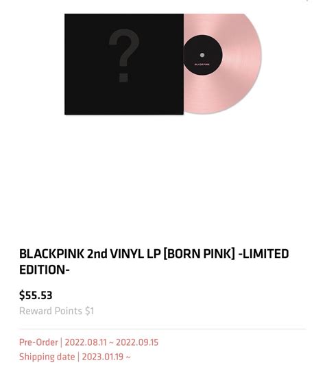 Blackpink Blink Union 💕 On Twitter Note This Is From Ygselect