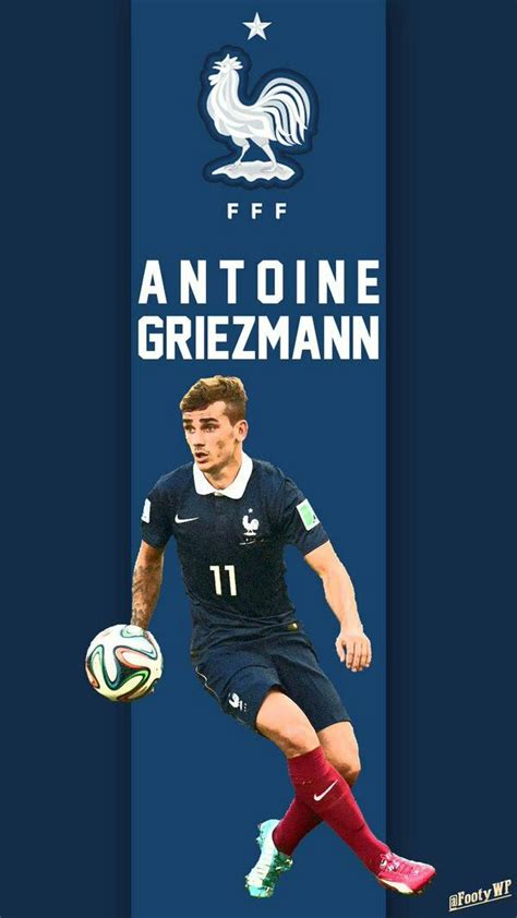 Antoine griezmann, quipe de france de football, fútbol. Antoine Griezmann of France wallpaper. | Équipe de france ...