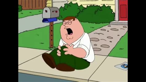 Peter Griffin Hurts His Big Leg Bone Youtube