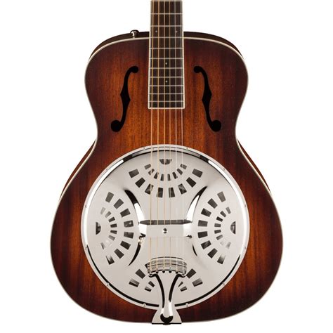 Fender PR-180E Aged Cognac Burst Resonator Guitar - World of Music