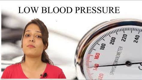 Low Blood Pressure Hypotension Low Blood Pressure Treatment Low